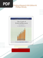 Download ebooks file The Craft of Political Research 9th Edition W. Phillips Shively all chapters