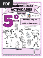 5° s18 y 19 Cuadernillo de actividades - Profe Diaz