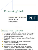 Cours Economie Générale