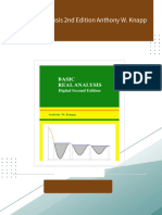 Download Complete Basic Real Analysis 2nd Edition Anthony W. Knapp PDF for All Chapters