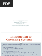 Chap 1 Introduction to Operating System