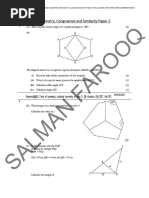 Symmetry, Congruence and Similarity Paper 2