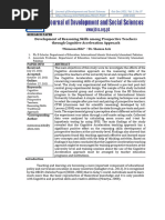 Development of Reasoning Skills Among Pr