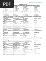 UNIT 5 (PRACTICE TEST)