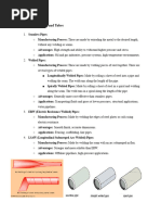 Types of Steel Pipes and Tubes