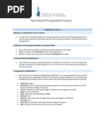 6. Eligibility Criteria