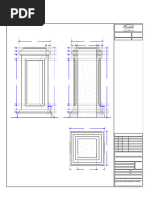 4.5 M POLE PEDESTAL DETAIL