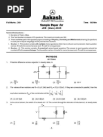 Sample Paper (JEE Main-2025) (1)