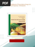 Clinician s Handbook of Prescription Drugs 1st Edition Seymour  Ehrenpreis download pdf