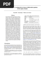 Neural Laplace