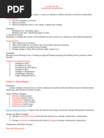 lecture  changes in mater