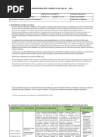 PLAN ANUAL - GLOBAL PERSPECTIVE 1° SEC