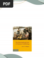 Instant download The International Law of Human Trafficking 1st Edition Anne T. Gallagher pdf all chapter