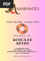 Recetario de Rosca de Reyes .PDF