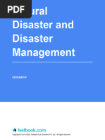 Natural Disaster and Disaster Management