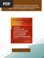 2nd EAI International Conference on Big Data Innovation for Sustainable Cognitive Computing: BDCC 2019 Anandakumar Haldorai 2024 scribd download