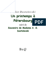 Dostoievski Printemps