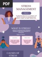 Topic - Stress Management