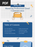 Topic 2 - Mastering Professional Email Communication