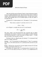 Chapter II Elementary Spectral Theory 1988