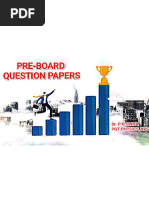 10 Pre Board Question Papers (Kvs)