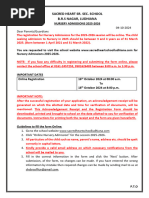 Guidelines for Nursery Admissions - 2025-2026