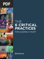 6 Critical Practices Participant Guide