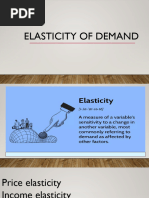 1.Elasticity of Demand