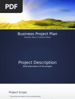 Business Project Plan