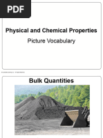 Physical and Chemical Properties Vocab