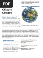 Week 4 Reading Worksheet Climate Change