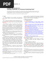 ASTM A351-A351M-10 Castings, Austenitic, for Pressure-Containing Parts
