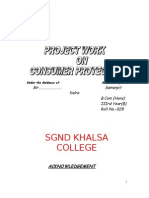 SGND Khalsa College: MR Samarpit Kalra Iiird Year (B) Roll No.-028