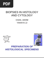 11. Biopsies in Histology and Cytology