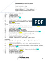 CRONOGRAMA ACADÉMICO AÑO LECTIVO 2024 - 2025