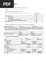 Answer to the Assignment 1-4