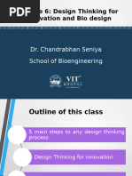 Module 6 Design Thinking & Biodesigns