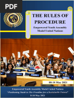 Rule Of Procedure EYAMUN