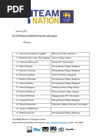 Media Release - SLCM202505 - Sri Lanka Squad for the ICC Women's U19 T20 World Cup 2025