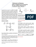 Sintesis de Esteres