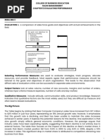 GROUP 3 EVALUATING PERFORMANCE (SALES MGMT MM3) 