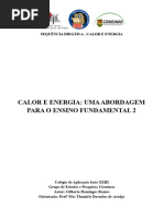 Calor e Energia - Uma Abordagem Para o Ensino Fundamental 2