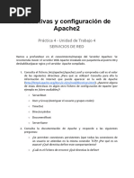 SR Práctica 4 - Directivas y configuración de Apache2