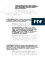 Compreender a teoria contábil necessária a elaboração das demonstrações contábeis