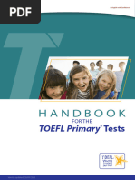 TOEFL Primary Tests - Handbook