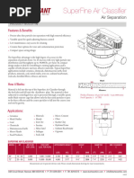 S SuperFine Product Bulletin