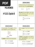 4ESO opB_Tema 02_Polinomios