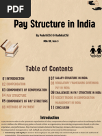 PAY STRUCTURE IN INDIA 