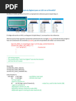 Ejemplo de Digilent Para Un LCD Con El PmodCLP