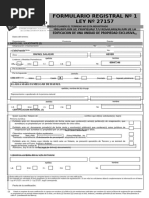 SUNARP LEY 27157 FORMULARIO 1